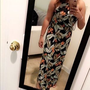 Floral maxi dress